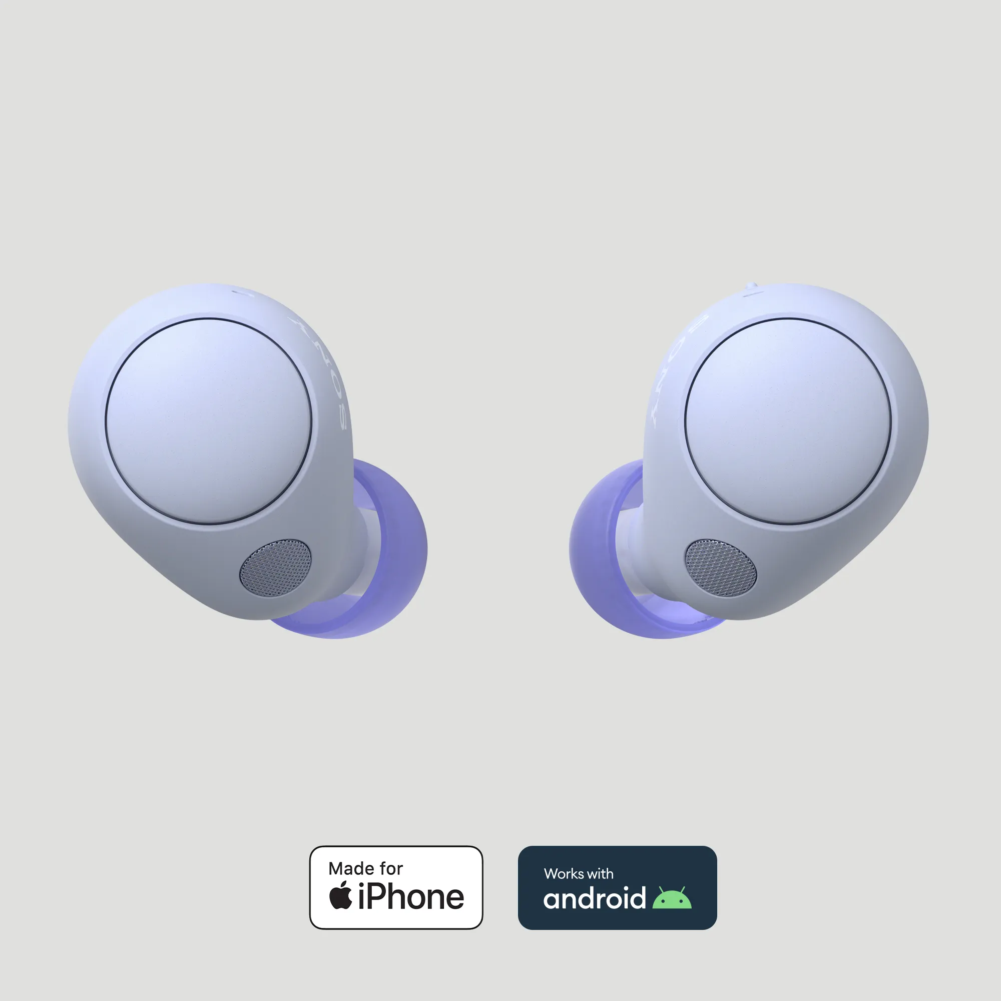Sony WF-C700N - brusreducerande in-ear-h&ouml;rlurar, lavender