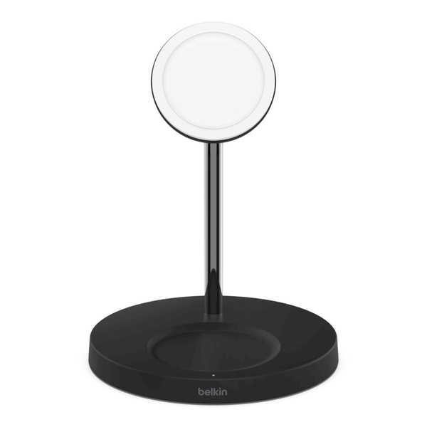 BOOST CHARGE PRO MagSafe 2-in-1 Wireless Charger Stand, Blac
