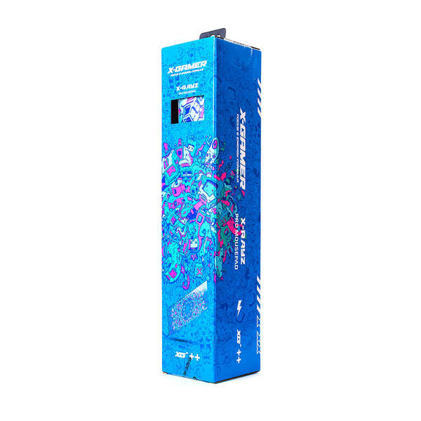 X-Gamer X-Rayz -pelihiirimatto, 1100x450 mm, musta