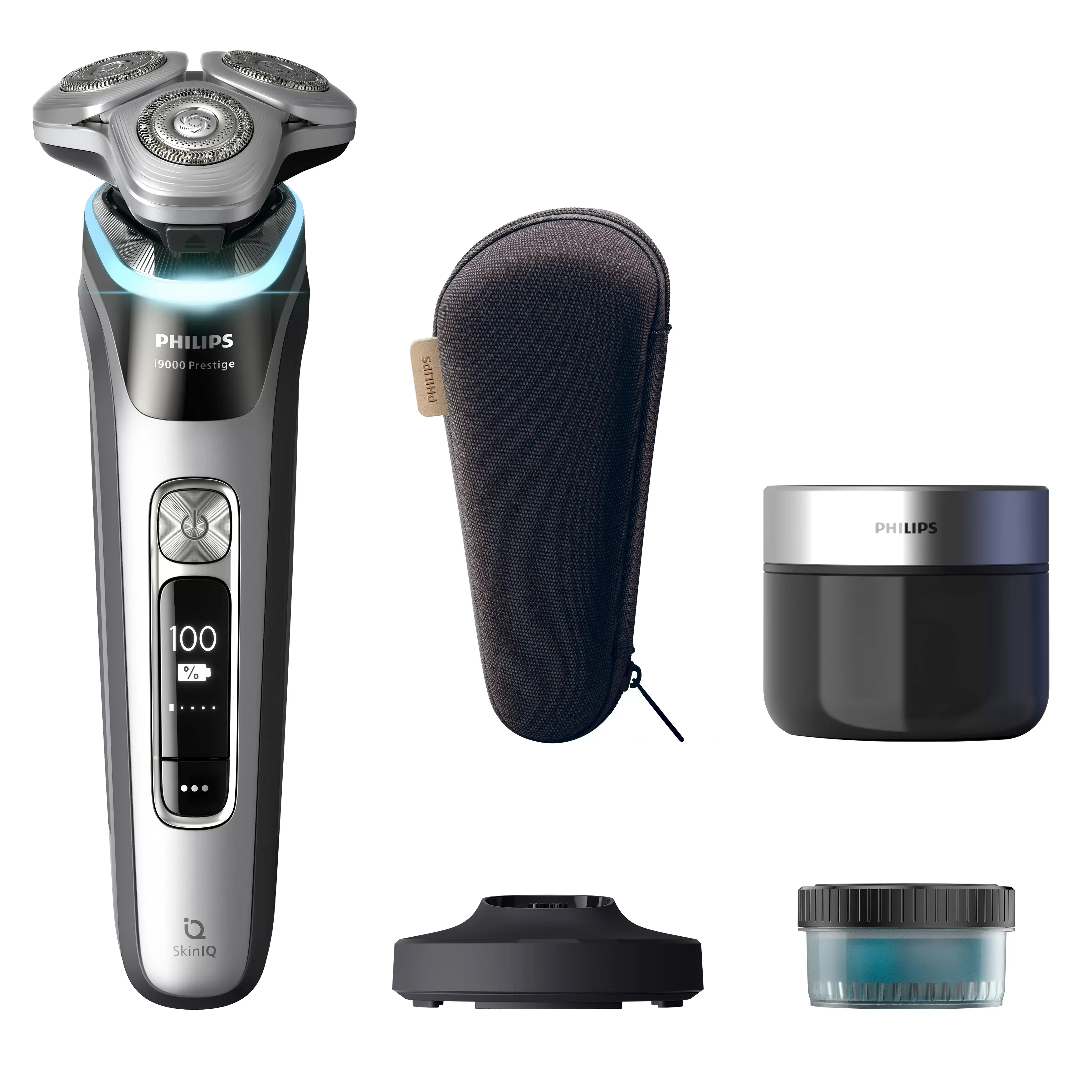 Philips i9000 Prestige XP9204/30 - electric shaver, Silver