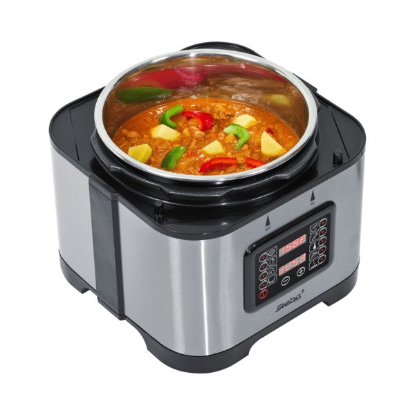 Steba DD 1 ECO Steam Pressure Cooker, 5 L, 900 W, 9 programs, stainless steel