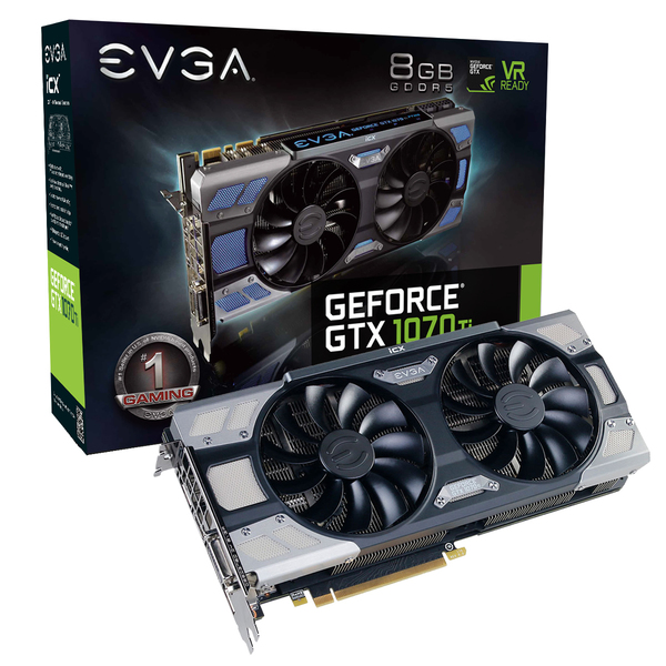 Evga GeForce GTX 1070 Ti 8GB - Graphics card