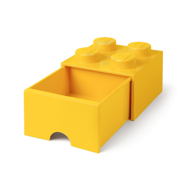 Room Copenhagen LEGO Brick Drawer 4 yellow - RC40051732