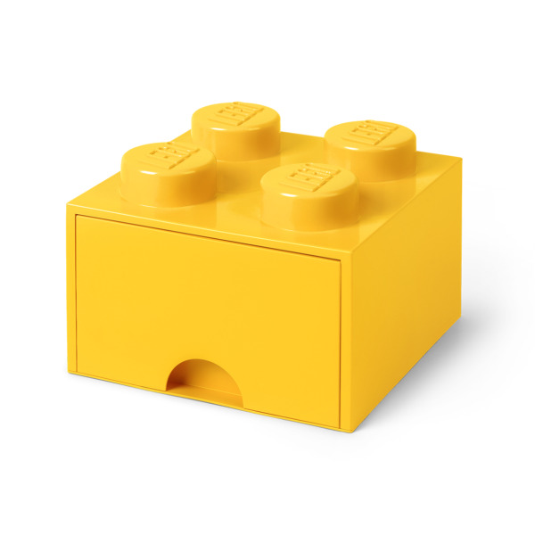 Room Copenhagen LEGO Brick Drawer 4 yellow - RC40051732