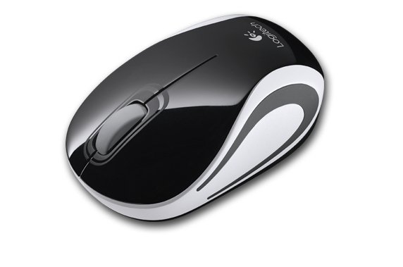 Logitech M187 mini -langaton hiiri, musta