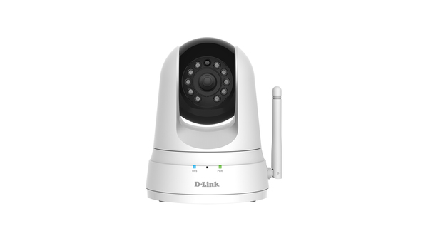 D-Link tr&aring;dl&ouml;s n&auml;tverkskamera, 1/5" CMOS, 640x480, 8m IR, Pan &amp; Tilt