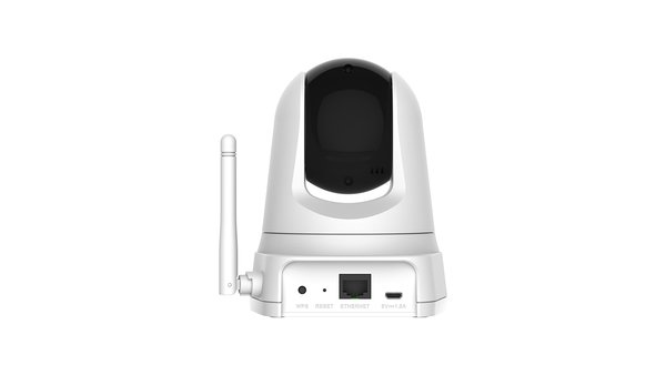 D-Link tr&aring;dl&ouml;s n&auml;tverkskamera, 1/5" CMOS, 640x480, 8m IR, Pan &amp; Tilt