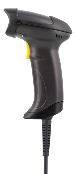 DELTACO Handh&aring;llen streckkodsl&auml;sare, 1D och 2D-koder, CCD, USB, IP65,