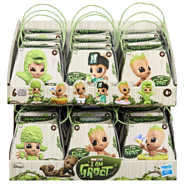 Marvel Groot Display Baby Groot Collection 2.25 Inch, Asst.