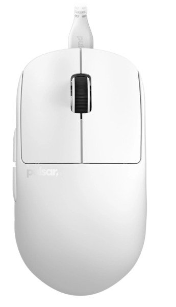Pulsar X2H Medium Wired Gaming Mouse, White