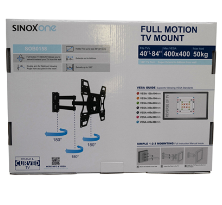 Sinox ONE SOB0158 sein&auml;teline. 40" - 84"