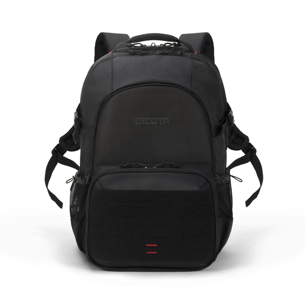Dicota Hero Esports - spelryggs&auml;ck, svart, 17.3&quot;