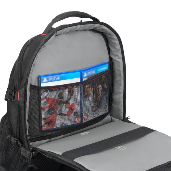 Dicota Hero Esports - spelryggs&auml;ck, svart, 17.3&quot;