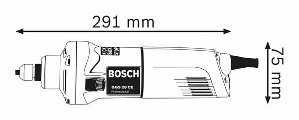 Bosch GGS 28 CE bu Direct sander - 0601220100