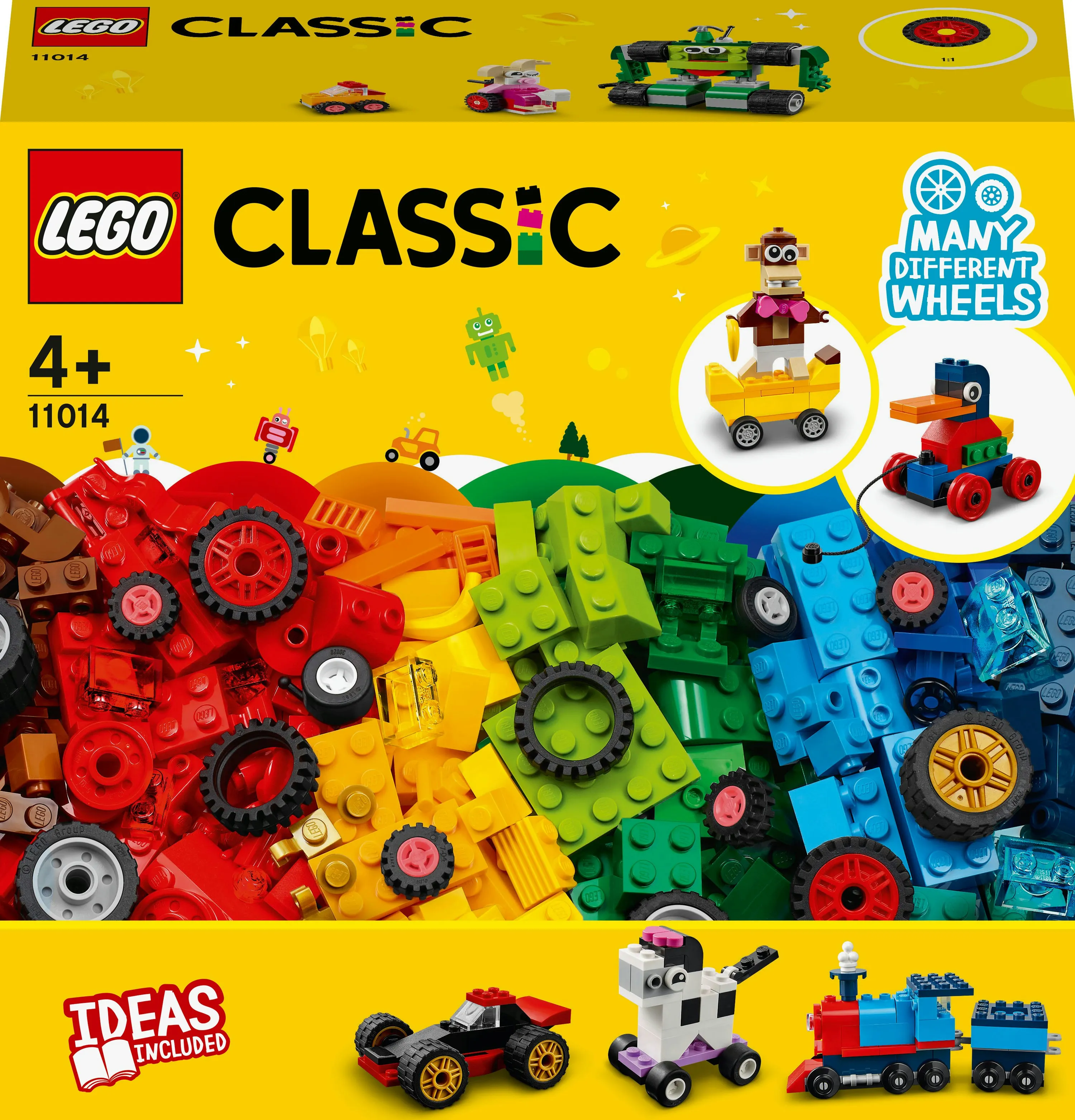 Lego Classic -Palikat ja py&ouml;r&auml;t 11014