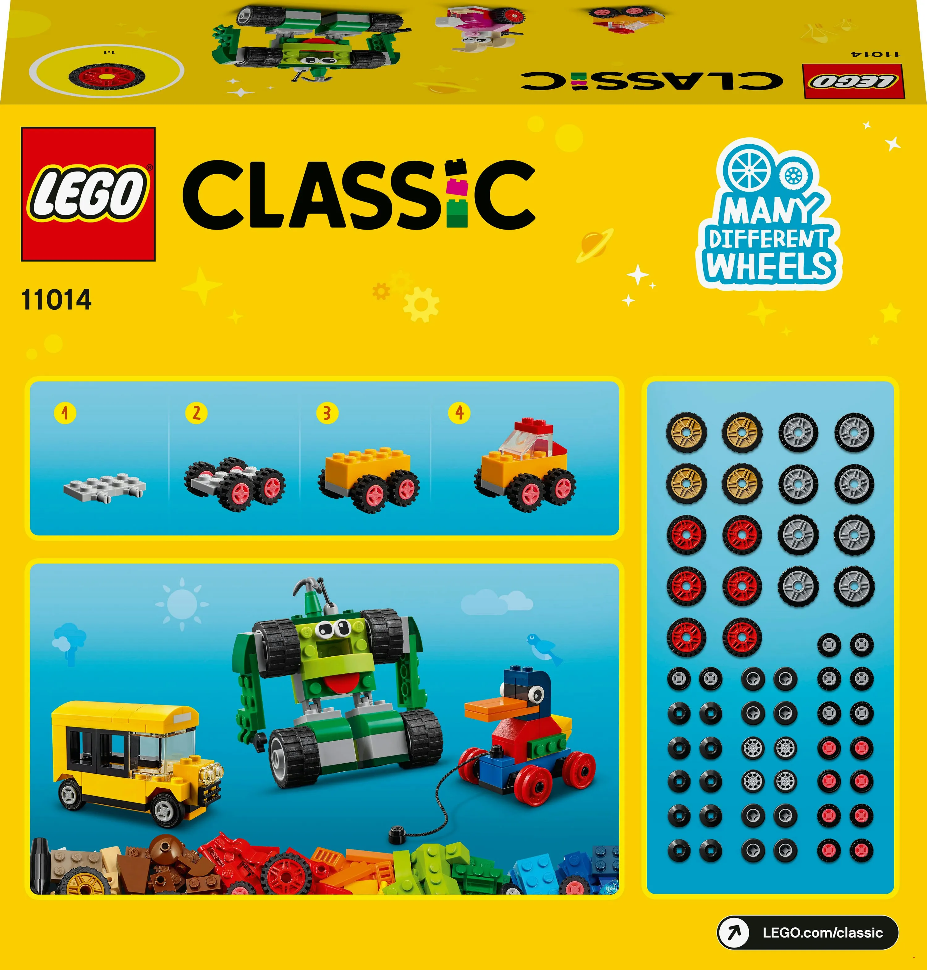 Lego Classic -Palikat ja py&ouml;r&auml;t 11014