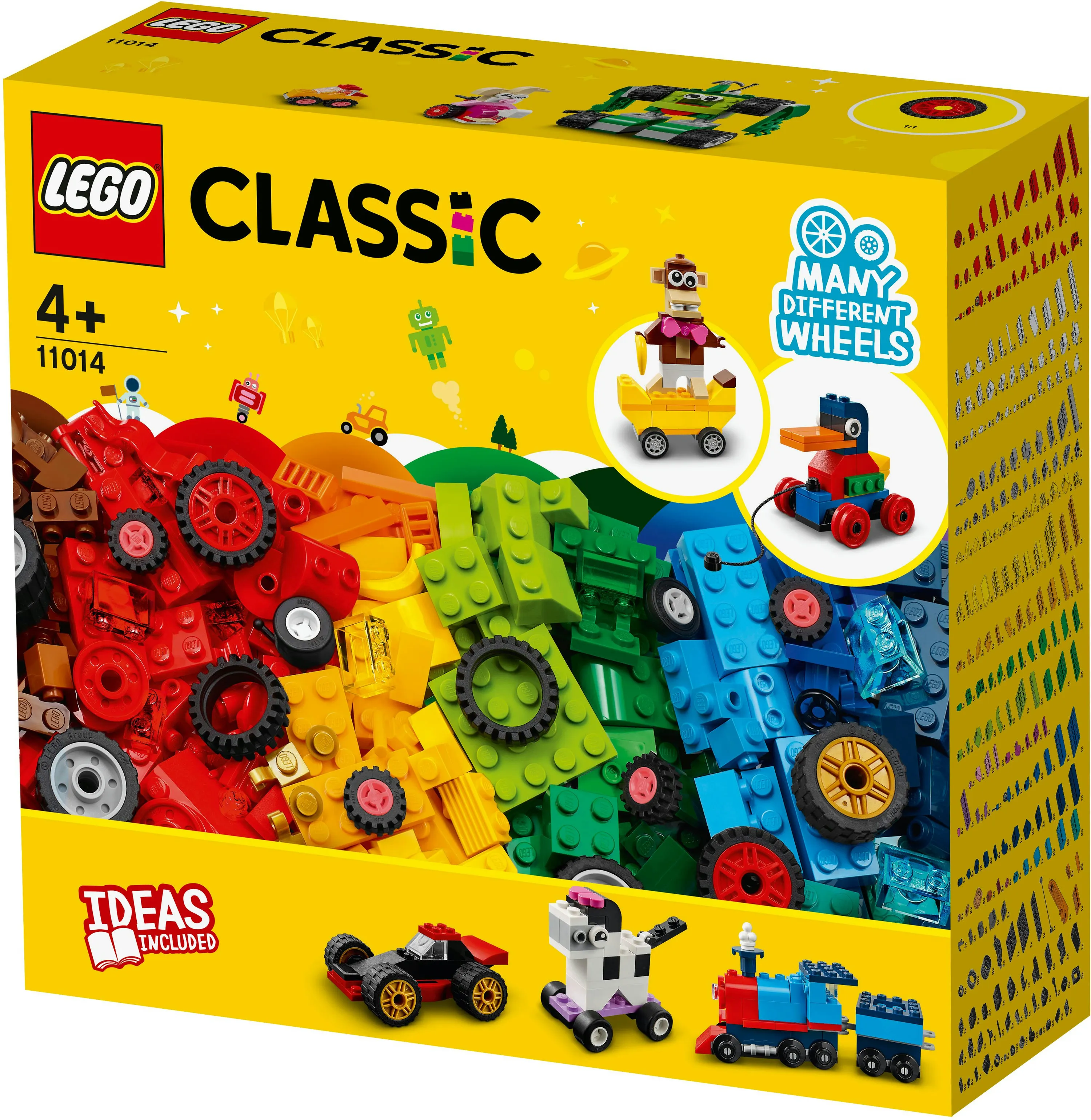 Lego Classic -Palikat ja py&ouml;r&auml;t 11014