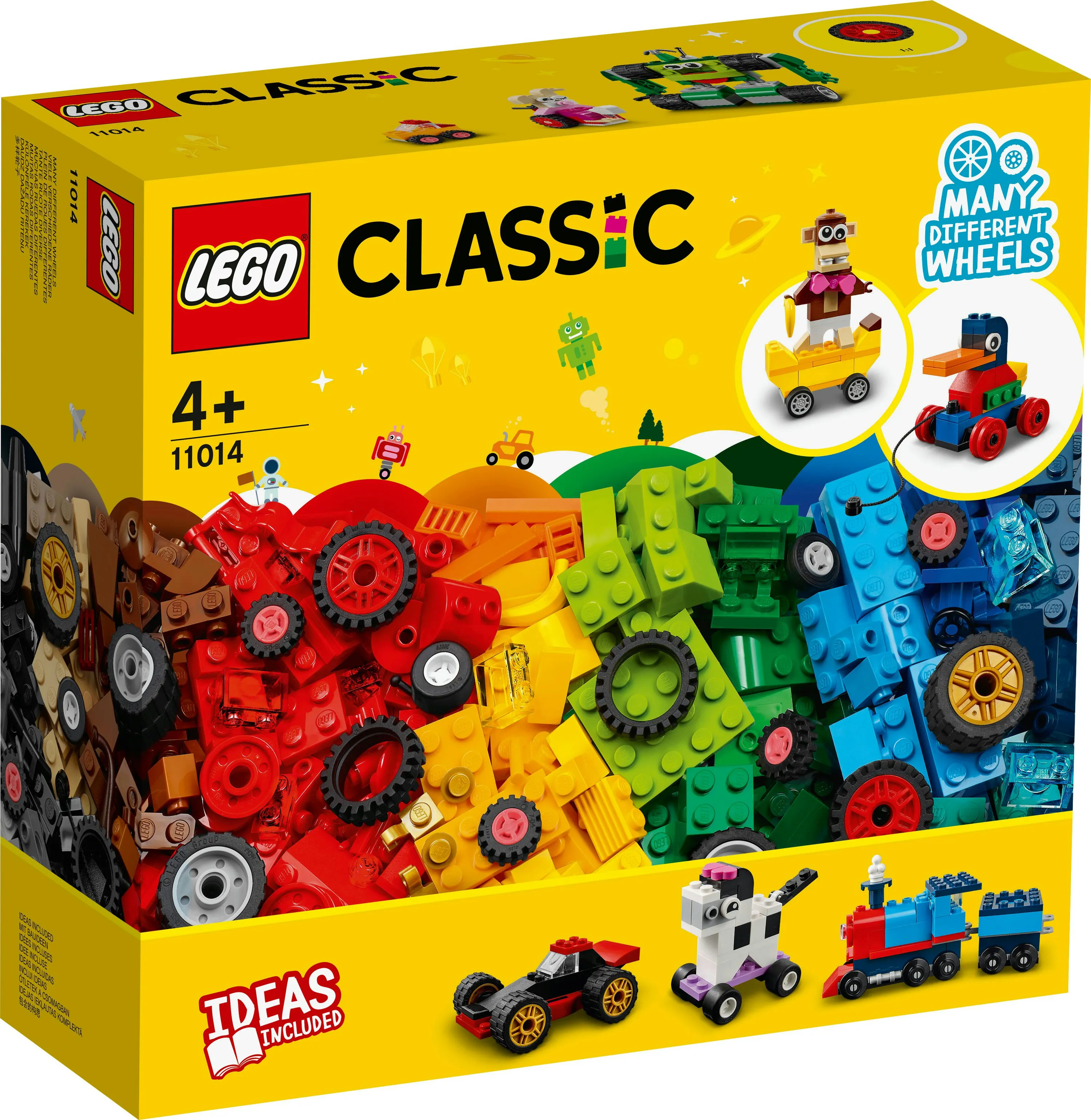 Lego Classic -Palikat ja py&ouml;r&auml;t 11014