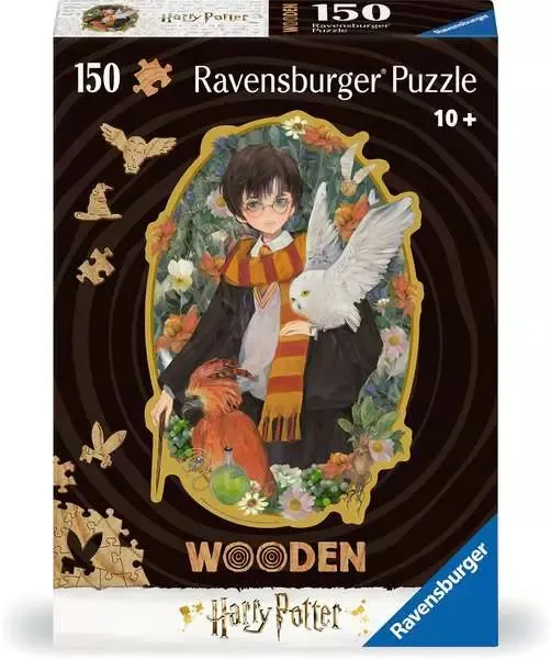 Ravensburger Wooden Puzzle Harry Potter - puzzle, 150 pcs