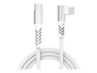 Grateq Pro USB-C - USB-C 90 240W - cable, 2.25m, White