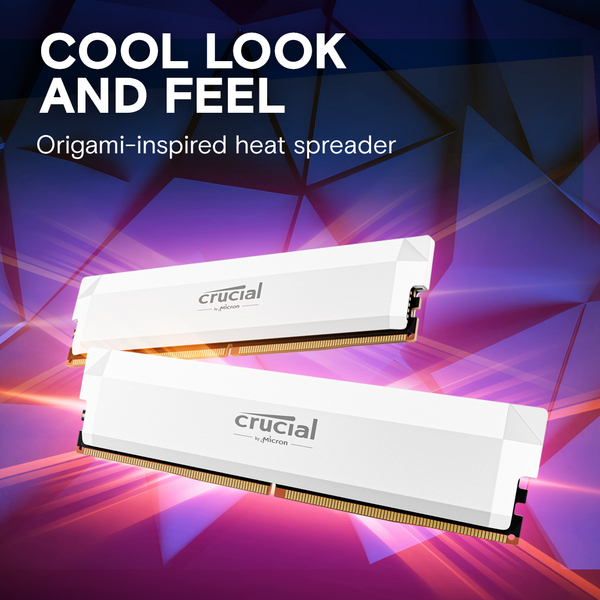Crucial Pro OC Kit2x16GB DDR5-6000 White