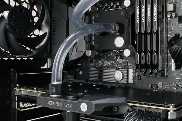 EKWB M.2 NVMe passive cooler silver - 3830046991799