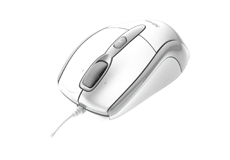 Trust Laser mini - mouse, White