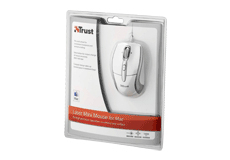 Trust Laser mini - mouse, White