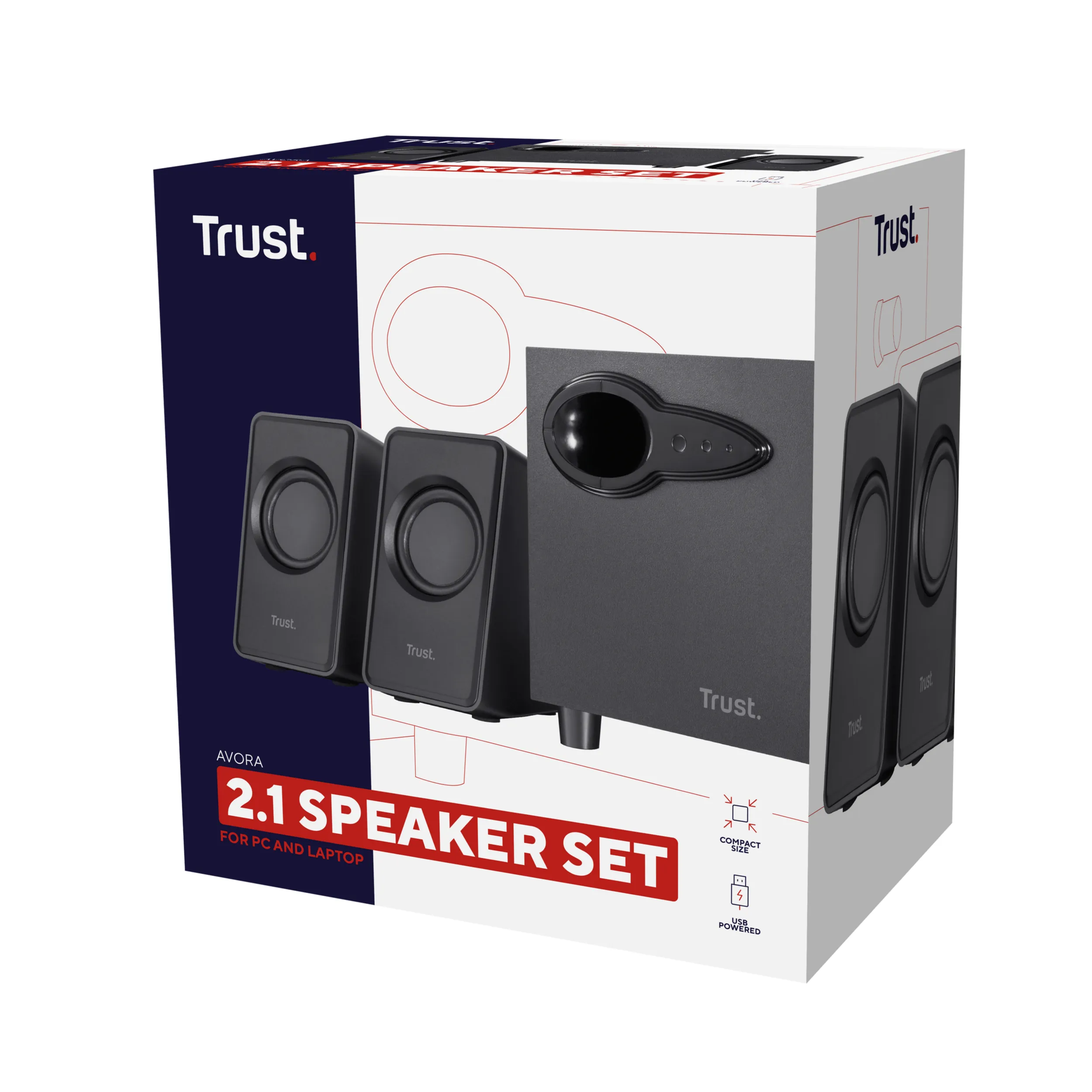 Trust Avora 2.1 USB Speaker
