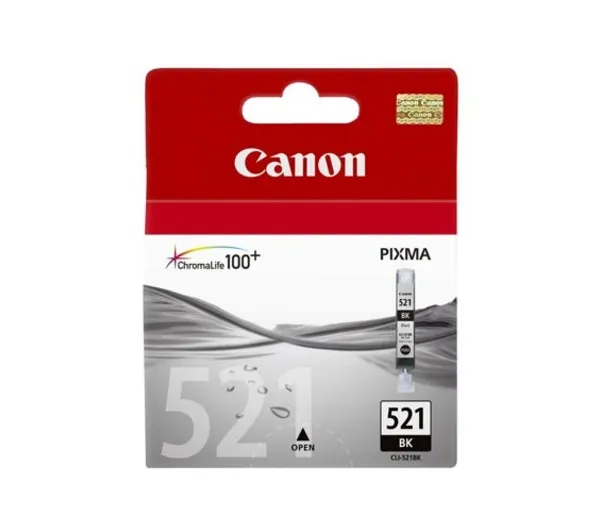 CANON CLI-521 ink black blister security