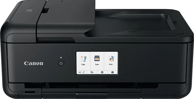 Canon PIXMA TS9550 Duplex, LAN/Wi-Fi, A3 - f&auml;rgbl&auml;ckstr&aring;leskrivare, Svart