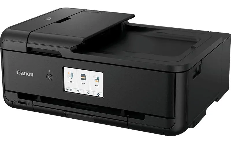 Canon PIXMA TS9550 Duplex, LAN/Wi-Fi, A3 - f&auml;rgbl&auml;ckstr&aring;leskrivare, Svart