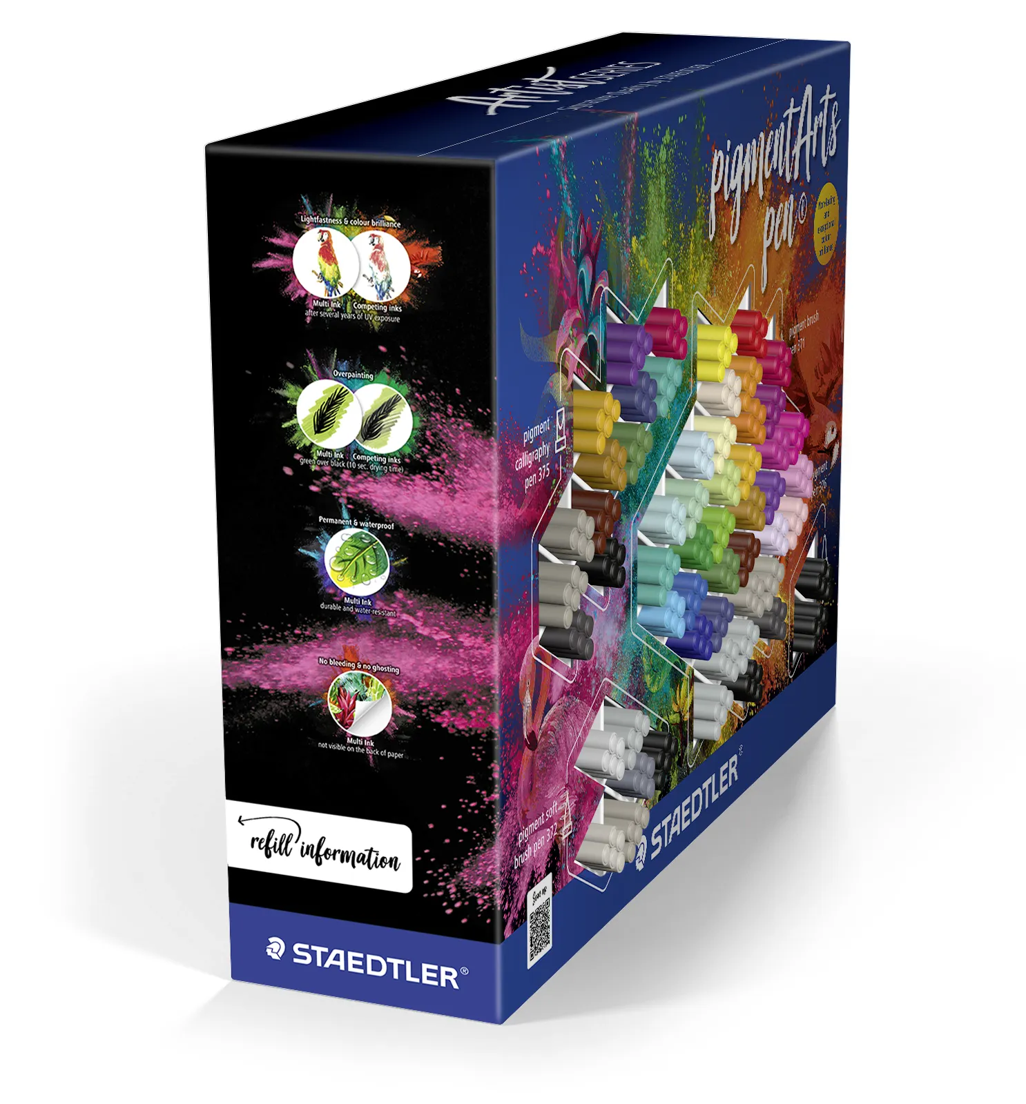 Brush pen Pigment Arts display (280)