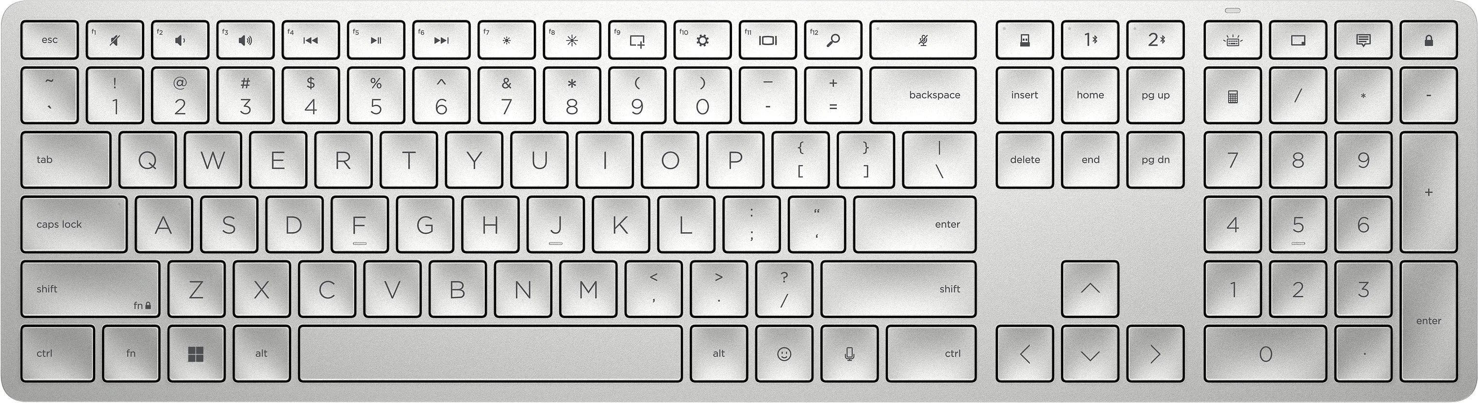 HP 970 Programmable Wireless Keyboard  SE layout