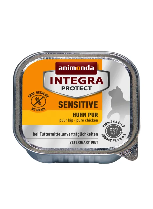 Animonda Integra Protect Sensitive Pure Chicken, Kissan märkäruoka, Adult, 100 g