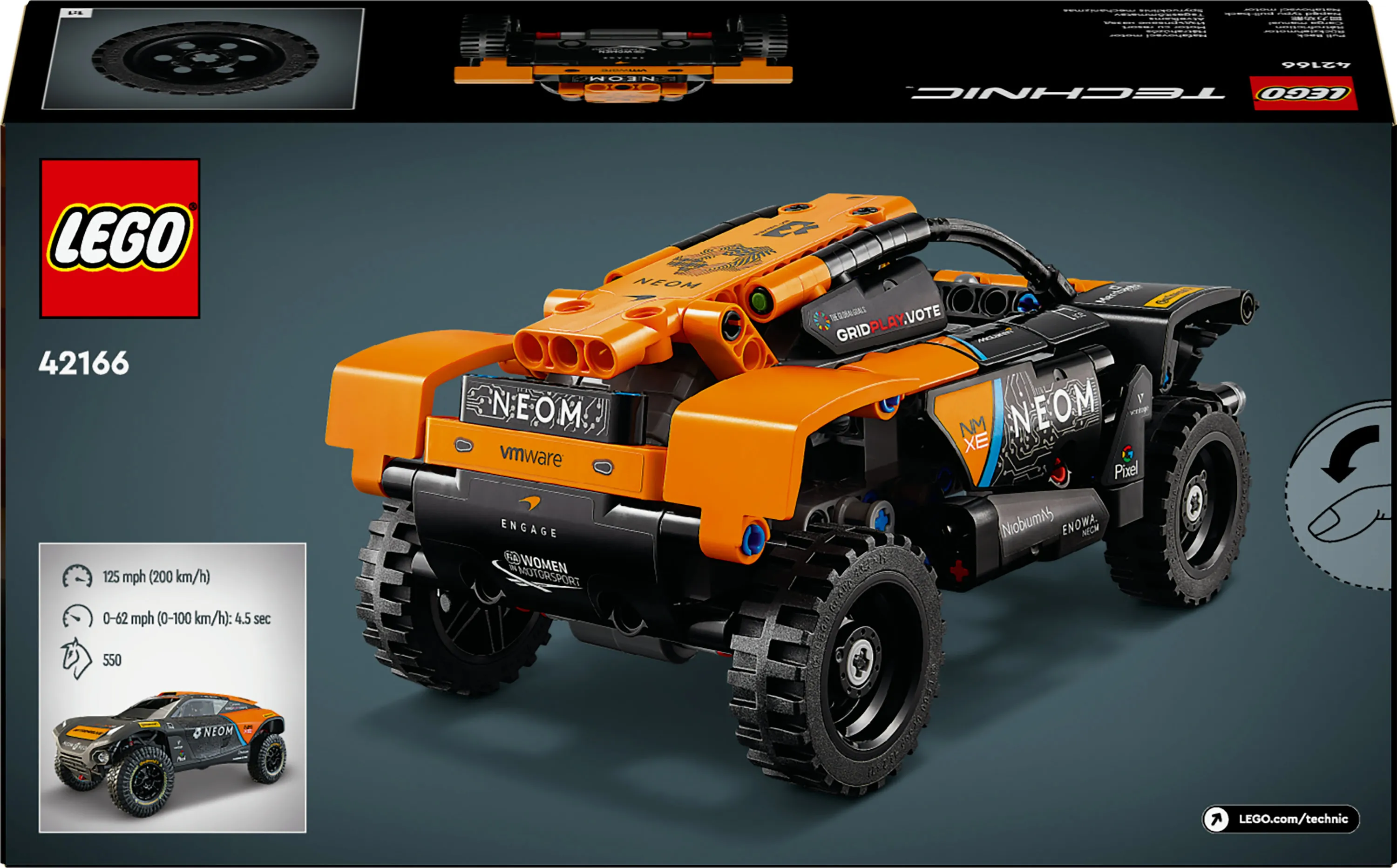 LEGO Technic NEOM McLaren Extreme E Race Car 42166