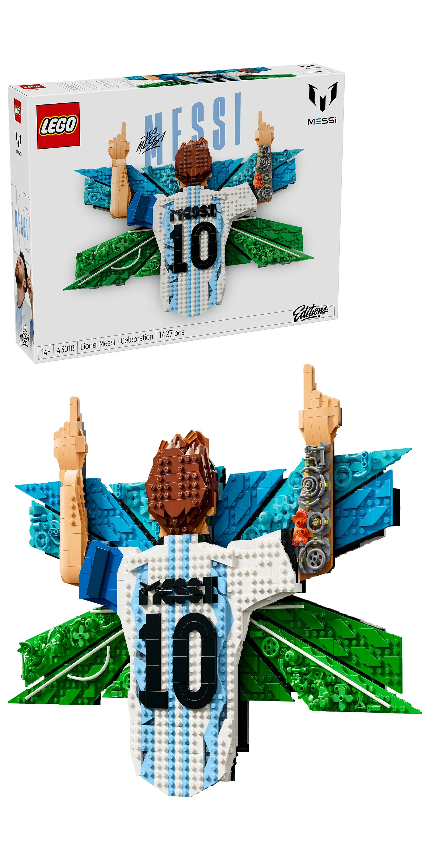 LEGO Editions Lionel Messi &ndash; Celebration 43018