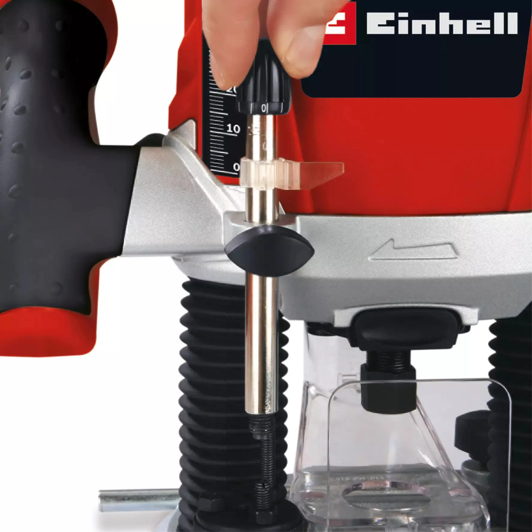 Einhell router TE-RO 1255 E (red/black, 1,200 watts)