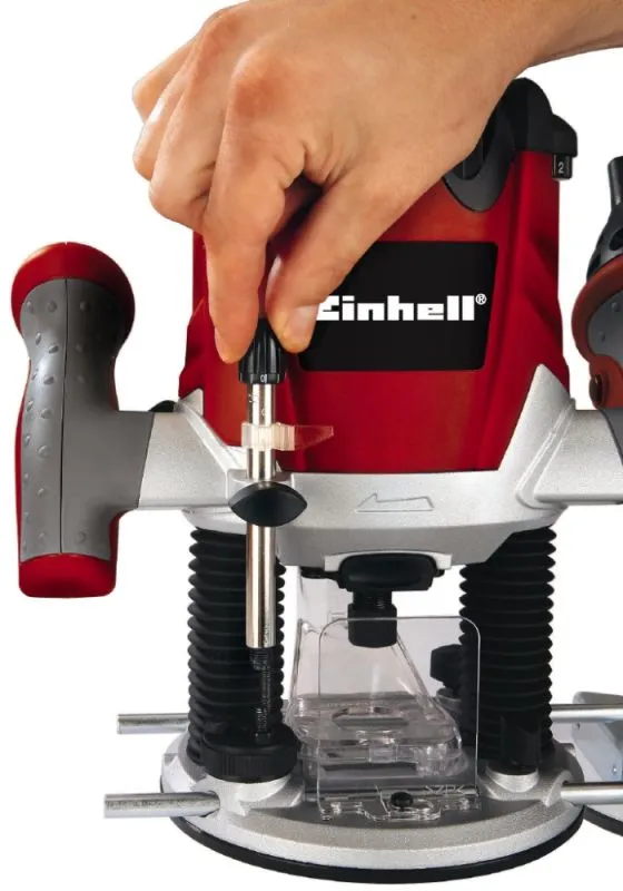 Einhell router TE-RO 1255 E (red/black, 1,200 watts)