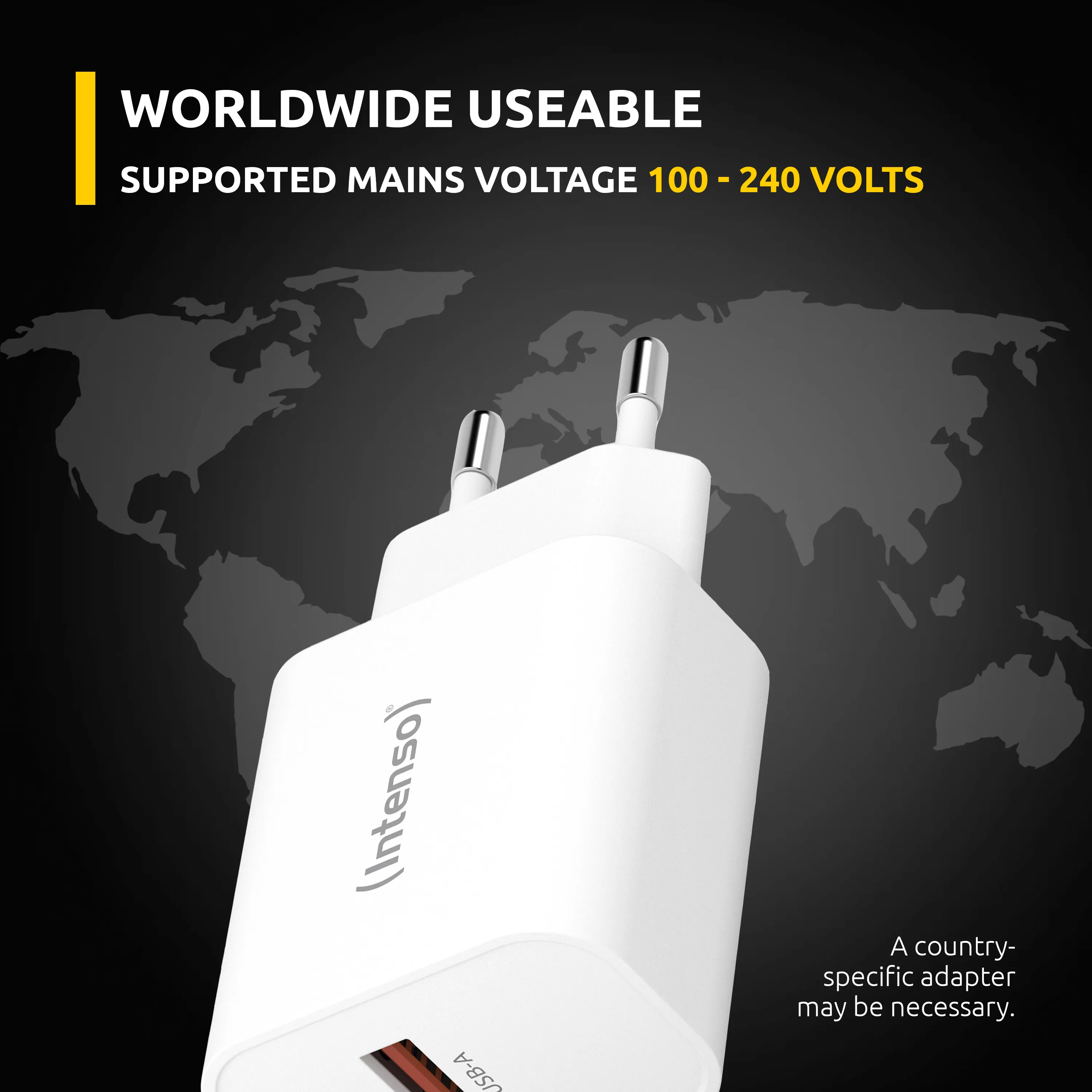 Intenso 30W White - Power Adapter