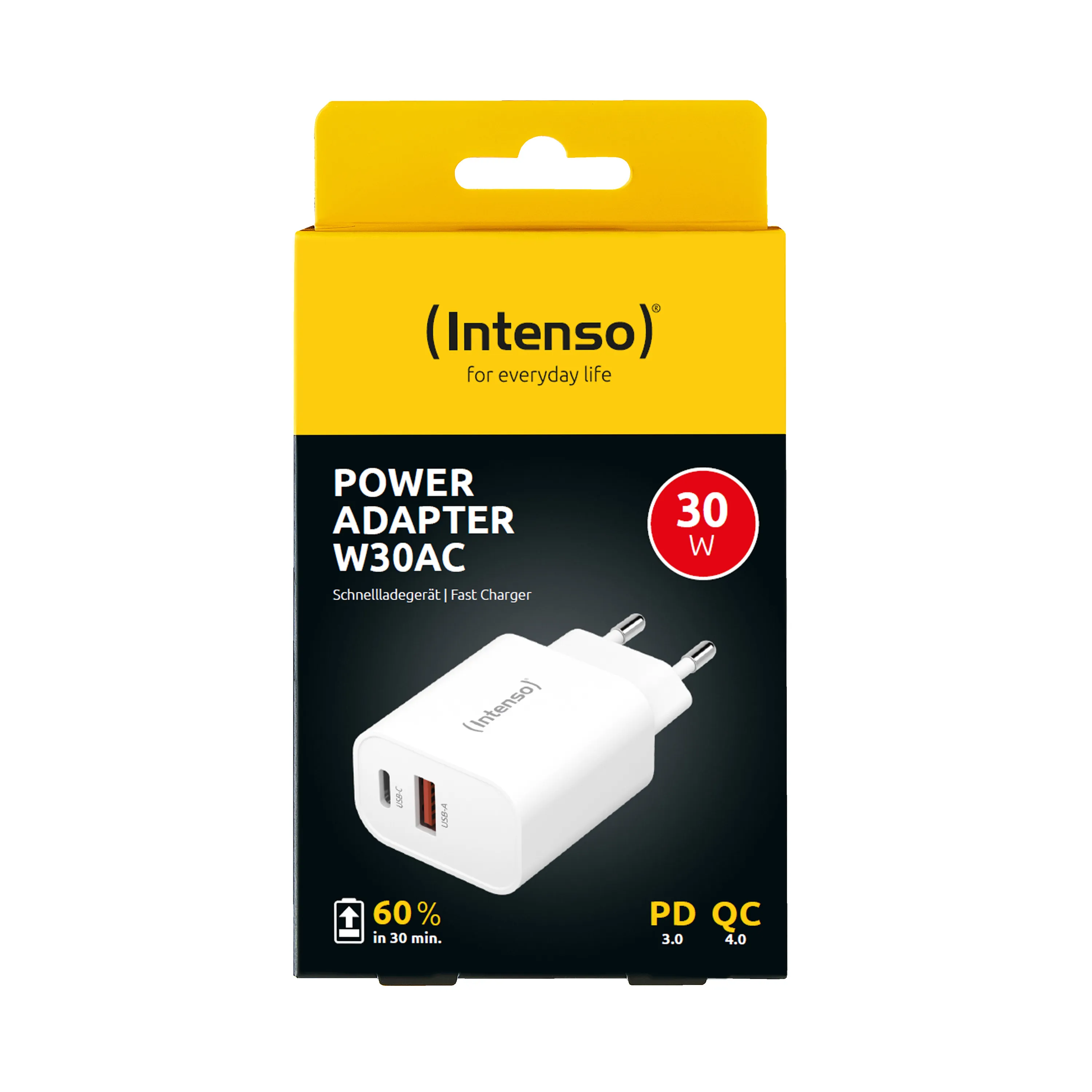 Intenso 30W White - Power Adapter