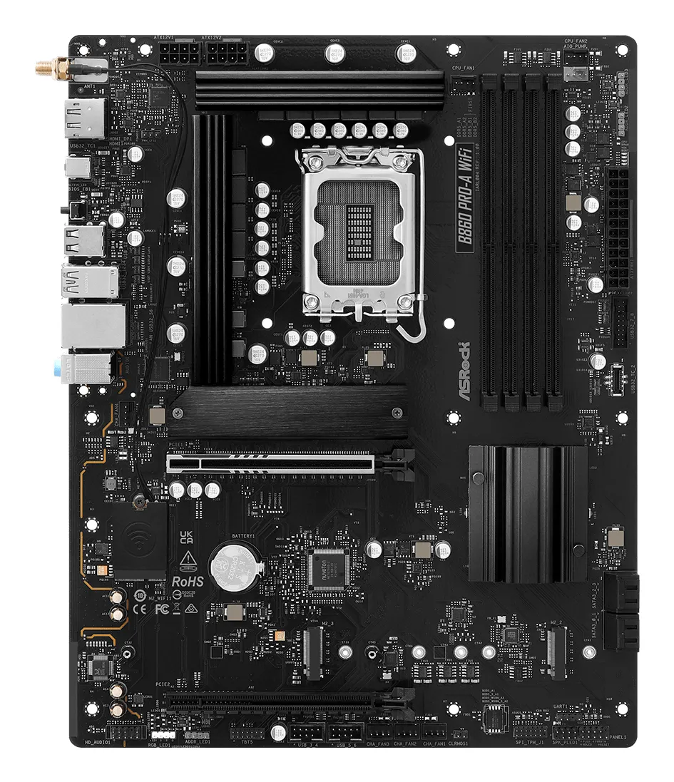 ASRock B860 Pro-A WiFi 6E LGA 1851 ATX DDR5 - motherboard