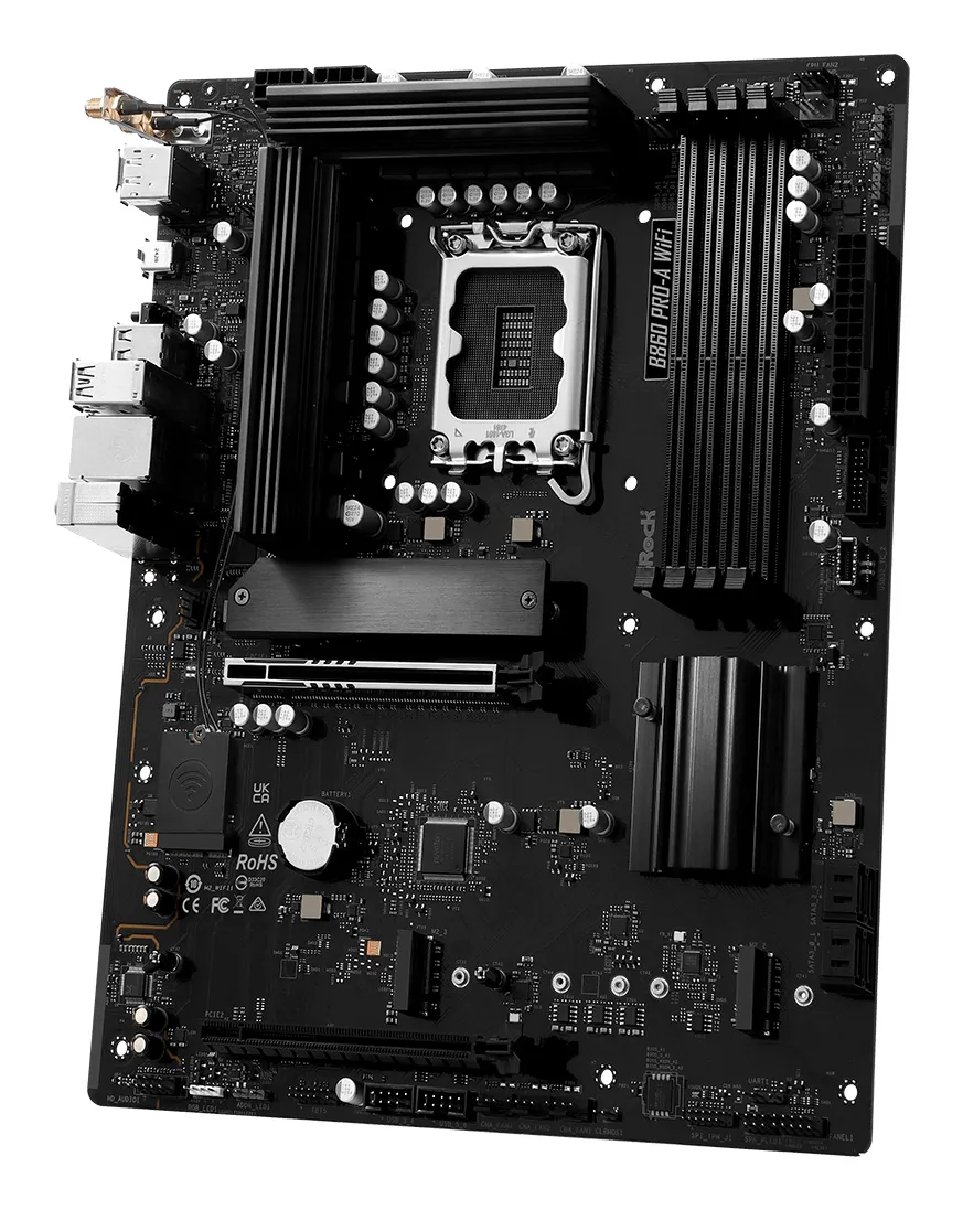 ASRock B860 Pro-A WiFi 6E LGA 1851 ATX DDR5 - motherboard