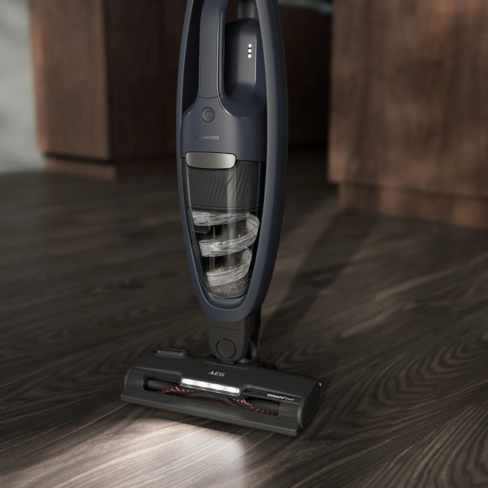 AEG AS 52CB18DB 0.3 L 2 Ah Stick vacuum cleaner, Denim Blue