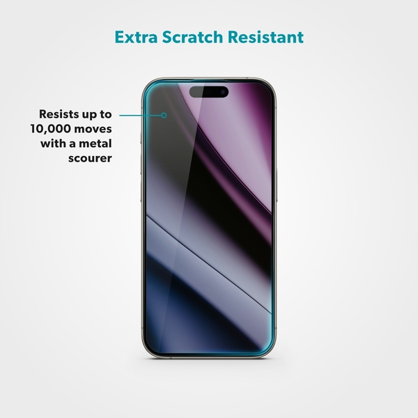 Epico Hero Glass 3D for iPhone 16 - sk&auml;rmskydd