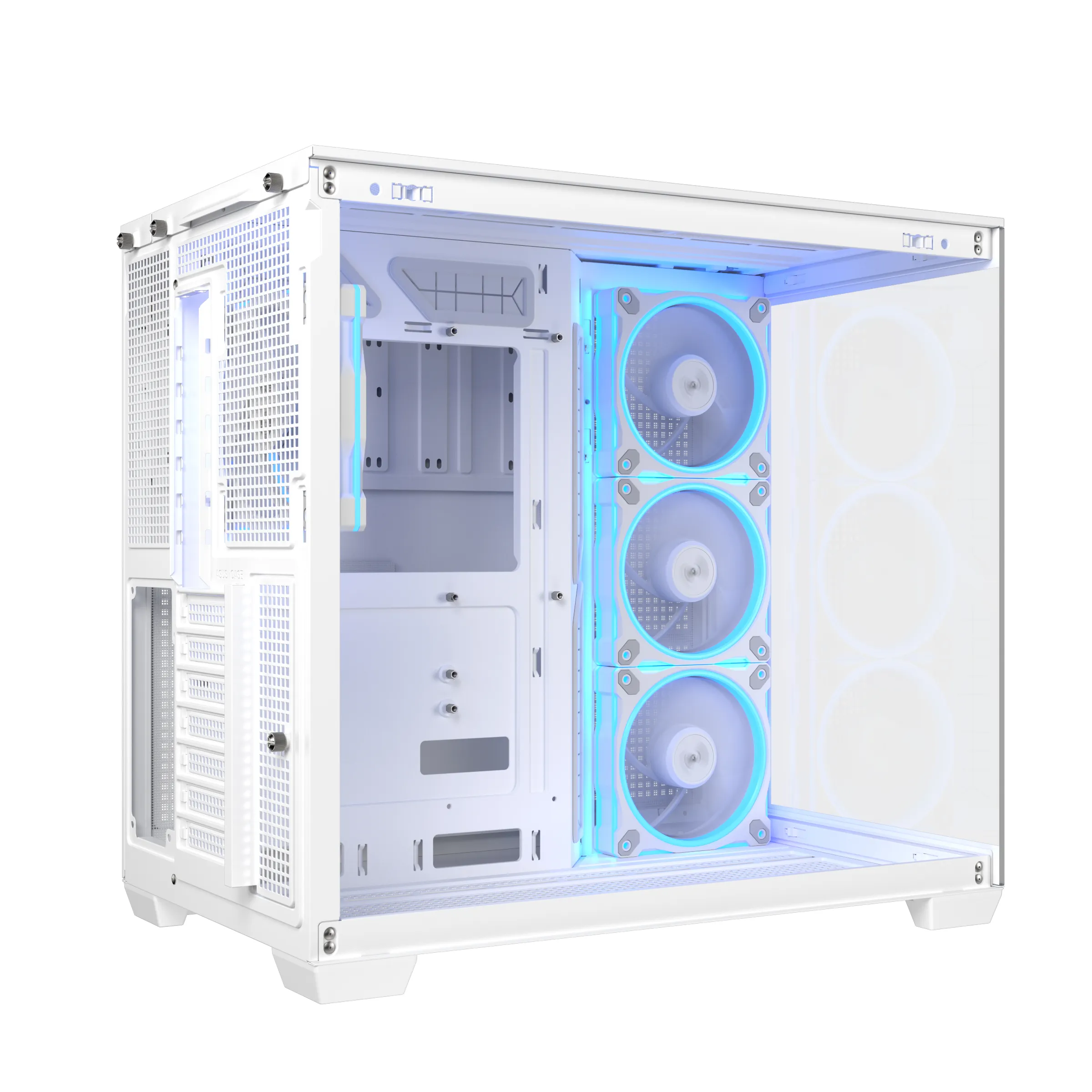 ASUS A32 PLUS Midi-Tower Case with RGB lighting, White
