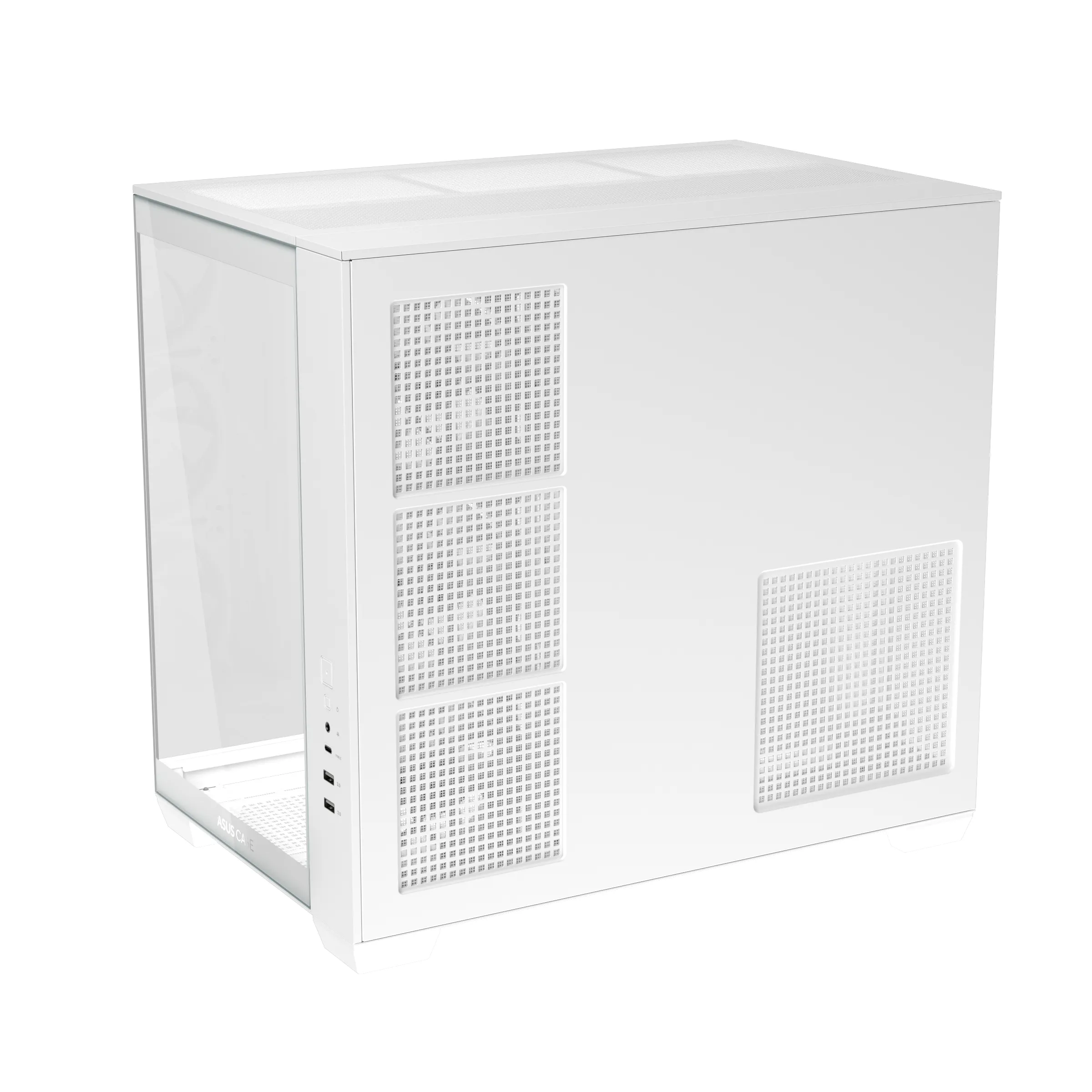 ASUS A32 PLUS Midi-Tower Case with RGB lighting, White