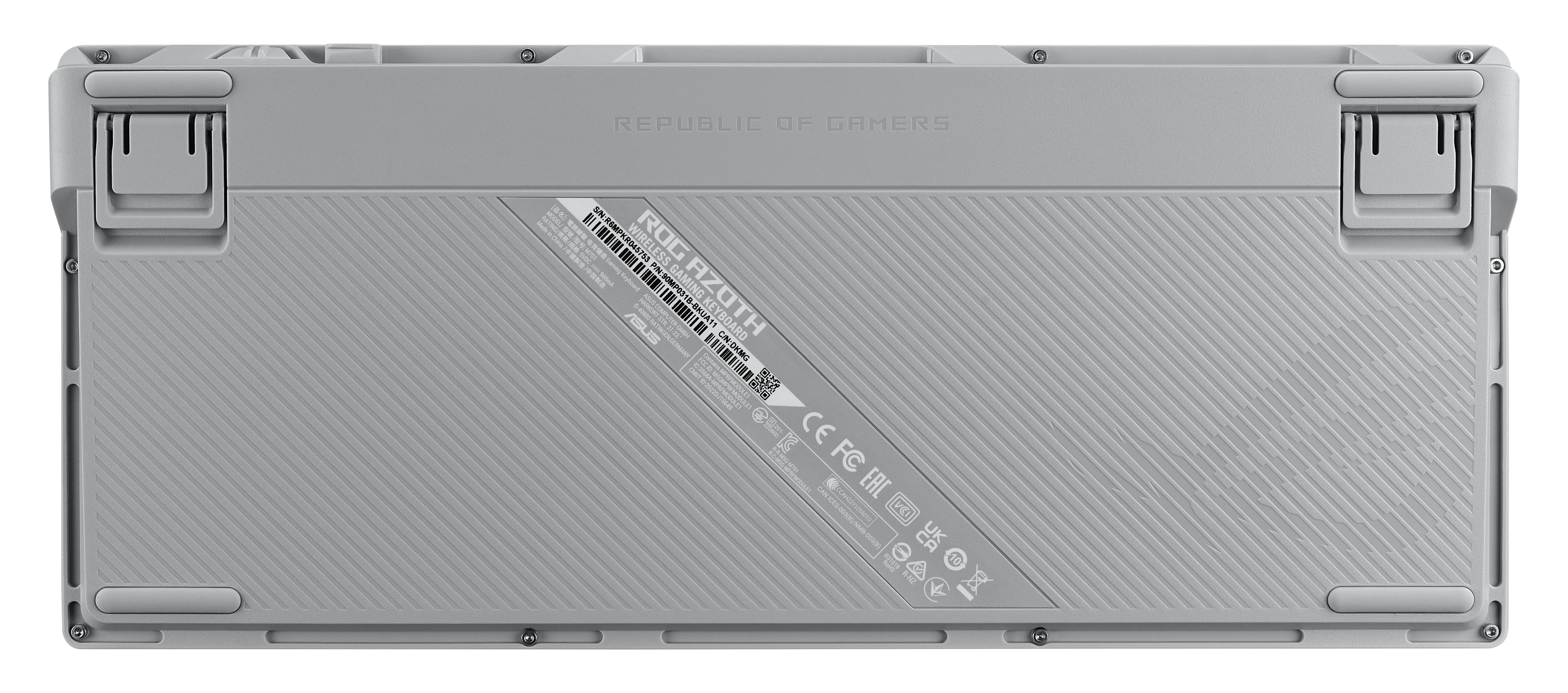 Asus ROG Azoth 75% NX Red - trådlös speltangentbord, vit