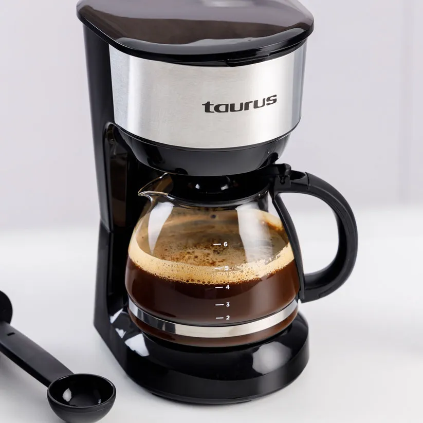 Taurus Verona Inox - coffee maker, silver, 6 cups