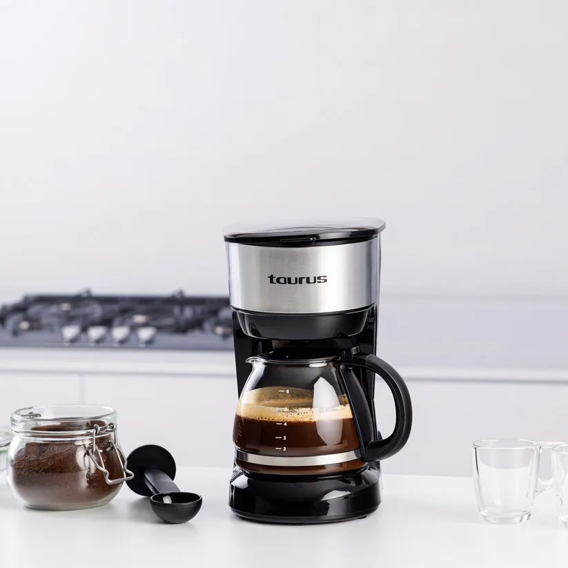 Taurus Verona Inox - coffee maker, silver, 6 cups